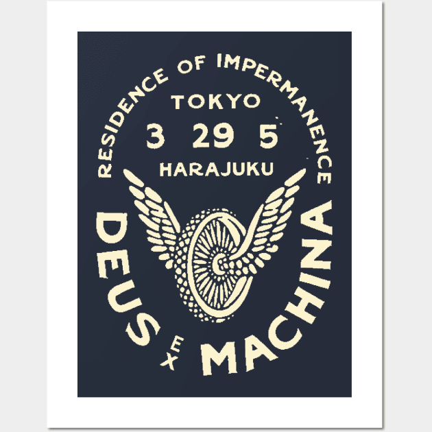 Deus Ex Machina Tokyo Wall Art by MindsparkCreative